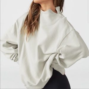 Joah Brown Cream Sweatshirt